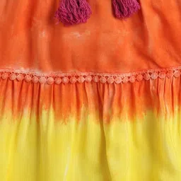 The Magic Wand Girls Tie And Dye A-Line Dress image 3