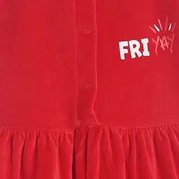 MINI KLUB Red Fit & Flare Dress image 2