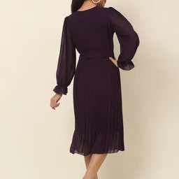 plusS A-Line Midi Dress image 3