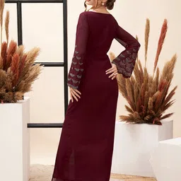MISH X Georgette Maxi Dress image 4