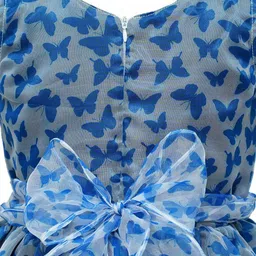 BAESD Printed Fit and Flare Dress image 4