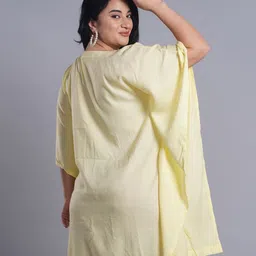 LetsDressUp Plus Size Floral Print Kaftan Casual Dress image 4