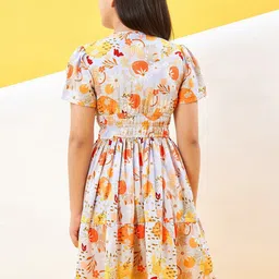 Stylo Bug Floral Print Fit & Flare Dress image 3