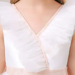 StyleCast White & magnolia Ruffled Midi Dress image 2