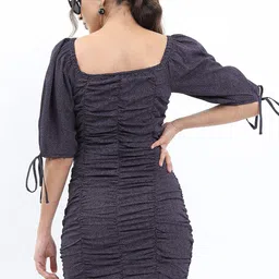 Tokyo Talkies Square Neck Bodycon Mini Dress image 5