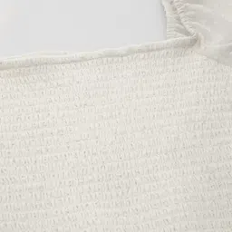 aayu Square Neck Georgette A-Line Midi Dress image 2