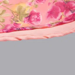 Souchii Floral Printed Tiered A-Line Dress image 4