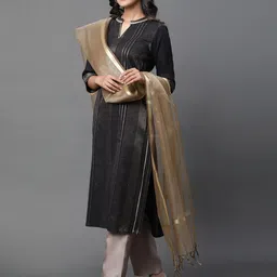 AURELIA Zari Detailed Dupatta image 3