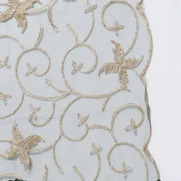 VredeVogel Women Green Ethnic Motifs Yoke Design Kurta with Trousers & With Dupatta image 5