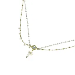 mht by mohit Crystal Pendant Headband | Forehead Decoration Hair Chain for Women & Girls image 3