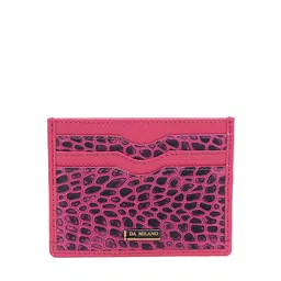 Da Milano Textured Leather Card Holder-image-2