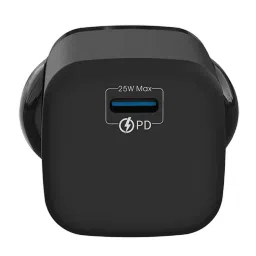 urbn GaN Pro 25W Type C Fast Charger (Adapter Only, GaN Technology, Black) image 3