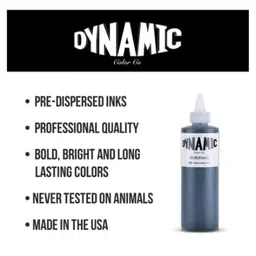 shield plus Dynamic Colors - Triple Black - Tattoo Ink 1oz Bottles Pigment (Repack) image 4