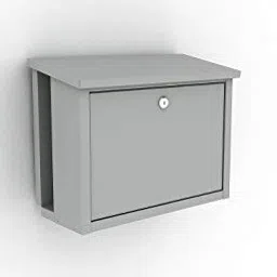 the bestsellers The Letter Box / Mail Box with Newspaper Compartment - Grey image 3