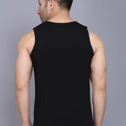 SLOWLORIS Pack Of 2 Printed Innerwear Vests SL26 COMBO (LOUD BLKRST) (KEEP BLKPCK) image 5