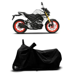 duffel DUFFEL-All Two Wheeler Bike/Scooty Body Cover Used for Yamaha MT-15 Heat Protectio/Water Resistance/UV-Rays/Birds Dropping/Scratchproof/Dust Proof/Waterproof All Variants [Black] image 1
