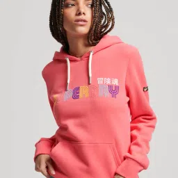 superdry Vintage Retro Rainbow Hoodie image 1