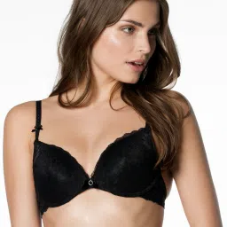 hunkemoller Maya Padded Underwired Push-Up Bra image 1