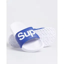 superdry Pool Slides with Typography image 1