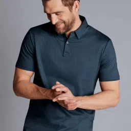 charles tyrwhitt Men Slim Fit Cotton Polo T-Shirt image 1