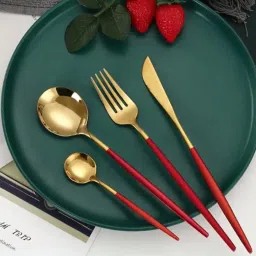 yelona Set of 4 Stainless Steel Cutlery image 1