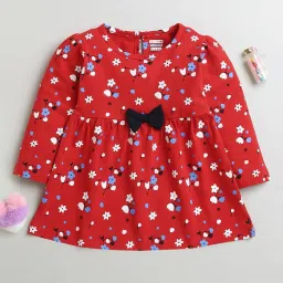 bumzee Cotton Floral Frock image 1