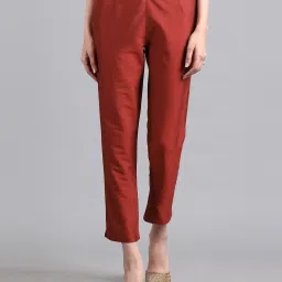 Pleat-Front Pants with Semi-Elasticated Waist image 1