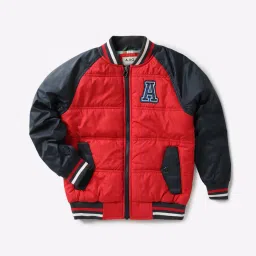 ajio Puffer Jacket with Pockets image 1