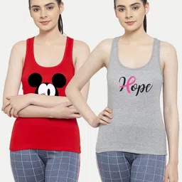 friskers Pack of 2 Scoop Neck Tank Top image 1