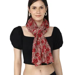 aditi wasan Floral Print Woolen Stole image 1