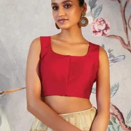 soch Sleeveless Front-Open Blouse image 1