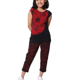 smilera Paisley Print Capris & Top Set image 1