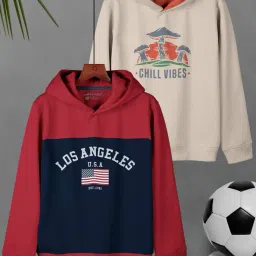 hellcat Pack of 2 Printed Hoodie image 1