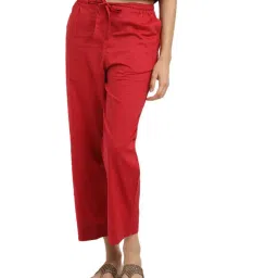 morrio Straight Pants with Drawstring Waist image 1