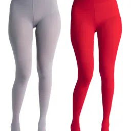 zerokaata Women Pack of 2 Sheer Stockings with Elasticated Waistband image 1