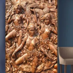 999store Multiple Ladies Statues Mural Wallpaper image 1
