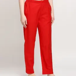 zri Straight Pants with Semi-Elasticated Waist image 1