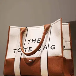 kazo Colour-block tote bag image 1