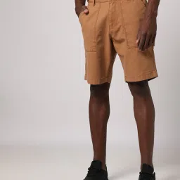 buda jeans co Flat-Front City Shorts image 1