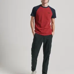 superdry Essential Logo Baseball Crew-Neck T-Shirt image 2