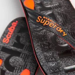 superdry Scuba Grit Thong-Strap Flip-Flops image 2