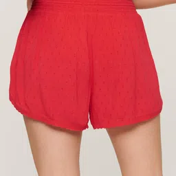 superdry Vintage Beach Women's Red Shorts image 2