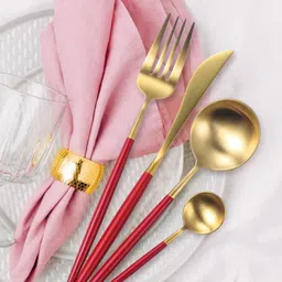 yelona Set of 4 Stainless Steel Cutlery image 2