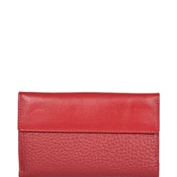 sassora Women Croc-Embossed Bi-Fold Wallet image 2