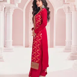 seerat Women Self Design Kurta Set image 2