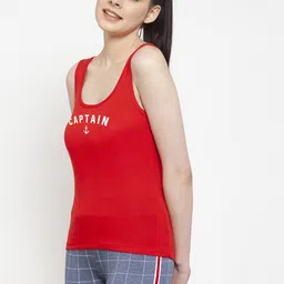 friskers Typography Print Tank Top image 2