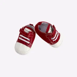 babymoo Round-Toe Booties with Velcro Fastening image 2