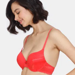zivame Heartstopper Push-Up Wired 3/4th Coverage Bra image 2