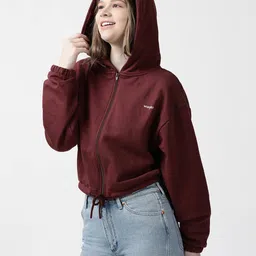 wrangler Zip-Front Hooded Sweatshirt image 2