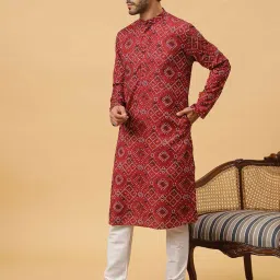 t tabard Men Regular Fit Short Kurta image 2
